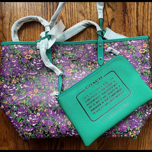 NWT! Coach 3 piece RARE Mohair saddlebagset- price only for today firm!!!! - Picture 4 of 12